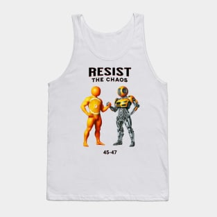 Resist the chaos Tank Top